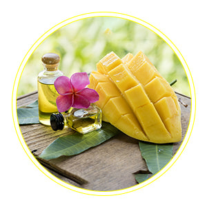 Mango Extract- Ensures long lasting skin hydration