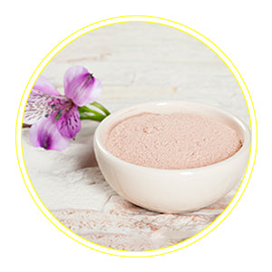 Pink Clay – Removes impurities