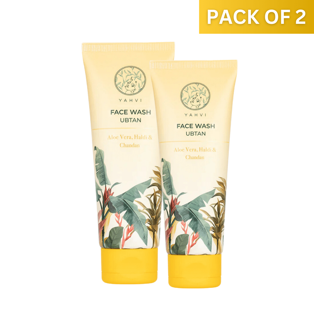 Yahvi Ubtan Face Wash With Haldi, Chandan & Aloe Vera (100 Ml)