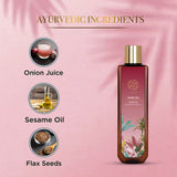 Yahvi Hair oil with Onion sesame & Olive oil | Helps in hair growth, reducing dandruff, and improving scalp health