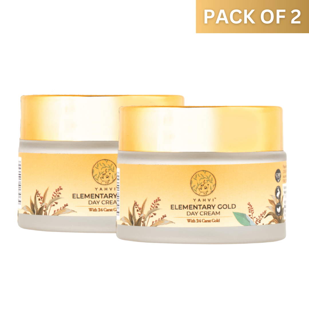 Yahvi Elementary Gold Day Cream With 24 Carat Gold (30 ml)