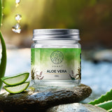 Yahvi Aloe vera gel | Helps in promoting even skin tones & hair reduces dandruff, smooth & shiny hair