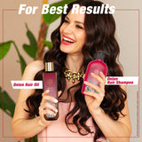 Yahvi Onion bhringraj & amla hair shampoo | Reduce hair fall, promote hair growth, and improve hair health