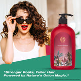Yahvi Onion bhringraj & amla hair shampoo | Reduce hair fall, promote hair growth, and improve hair health