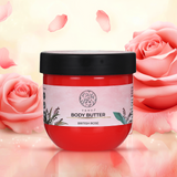 Yahvi Body Butter British Rose with Aloe Vera, Shea Butter and British Rose (200 Ml)