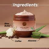 Yahvi Rich Coffee Body Butter with Shea Butter & Aloe Vera|Helps to Natural Glow |Nourishes Skin