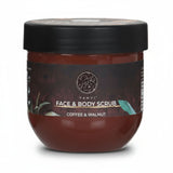 Yahvi Coffee & walnut face & body scrub | Helps remove dead skin cells and impurities | Deeply moisturizing the skin
