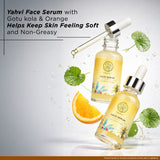 Yahvi Gotu Kola & Orange Face Serum | Helps keep skin feeling soft and non-greasy