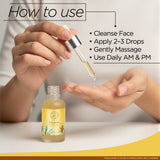 Yahvi Gotu Kola & Orange Face Serum | Helps keep skin feeling soft and non-greasy