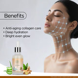 Yahvi Ginger face serum | Helps to removes acne marks & blemishes, balance oil