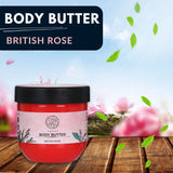 Yahvi Body Butter British Rose with Aloe Vera, Shea Butter and British Rose (200 Ml)