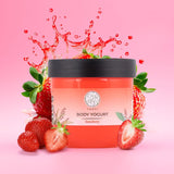 Yahvi Strawberry body yogurt | Helps in nourishes skin, heals damage & relieves itching