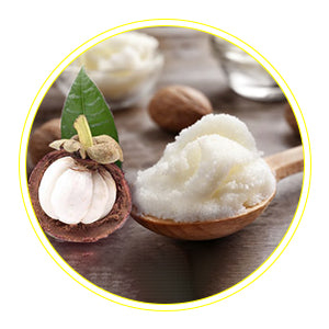 Shea butter- Ensures skin smoothening