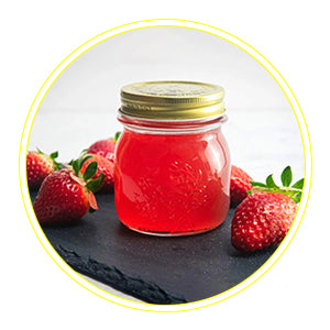 Strawberry Extract- Ensures long-lasting skin hydration