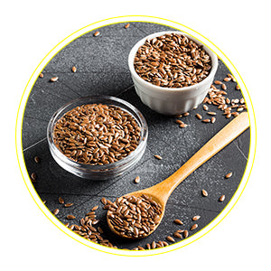 Flax Seeds – Keeps dandruff at bay
