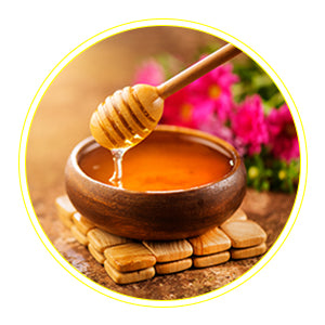 Honey – Deeply moisturizes skin