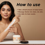 Yahvi Shea Butter & Cocoa Body Butter | Deep Tissue Firming for Youthful, | Elastic Skin