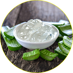 Aloe Vera – Reduces mild skin irritation