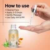 Yahvi Orange Face Serum | Helps in skin glow & reduces dark spots