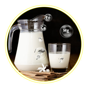 Milk Protein – Nourishes and hydrates skin 