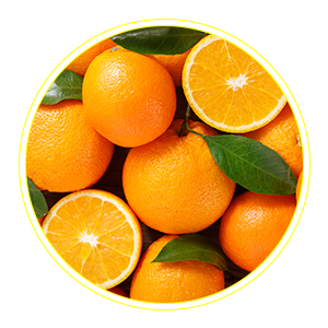 Orange - Hydrates skin for a youthful glow